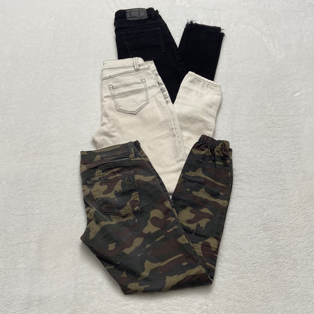 BUNDLE of THREE PAIRS of JEANS